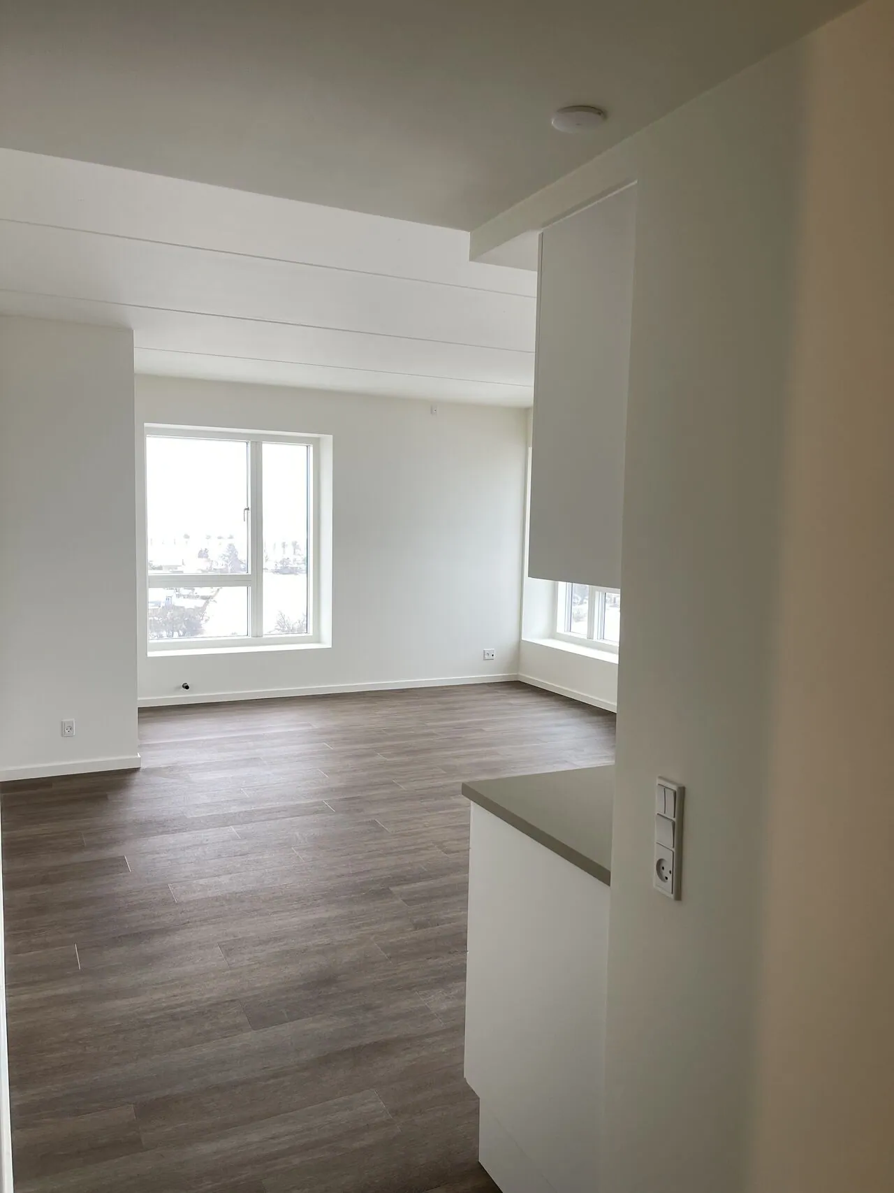 Detaljearbejde ved vinduesmaling